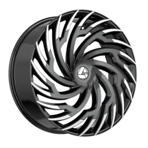 Azara – AZA-536 – Black – 18″x8″ 35mm – Summer Wheels – AZA-5361883835BM